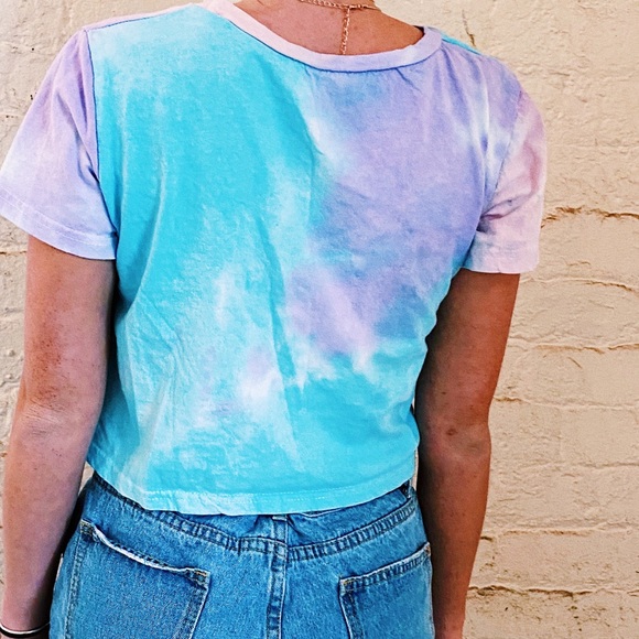 Tie-dye crop top - Picture 2 of 2